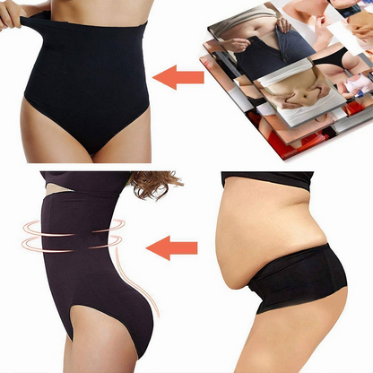 High Waist Tummy Control Shapewear Panties - AuranovaWear