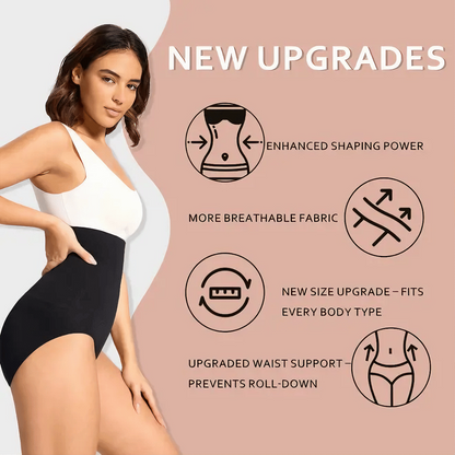 High Waist Tummy Control Shapewear Panties - AuranovaWear