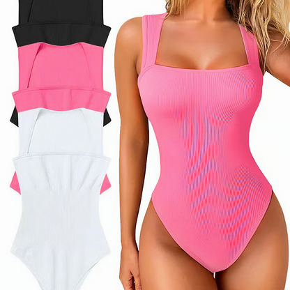 Sleeveless Tank Tops Bodysuits