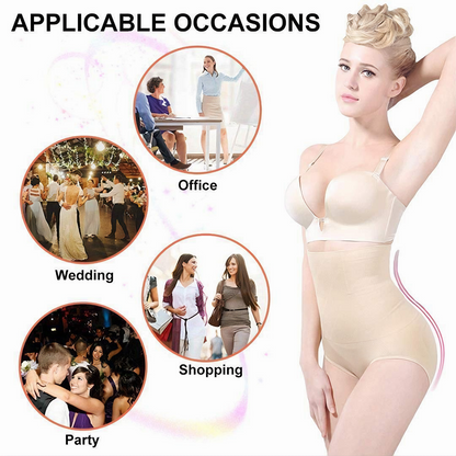 High Waist Tummy Control Shapewear Panties - AuranovaWear