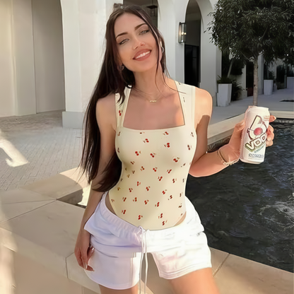 Sleeveless Tank Tops Bodysuits